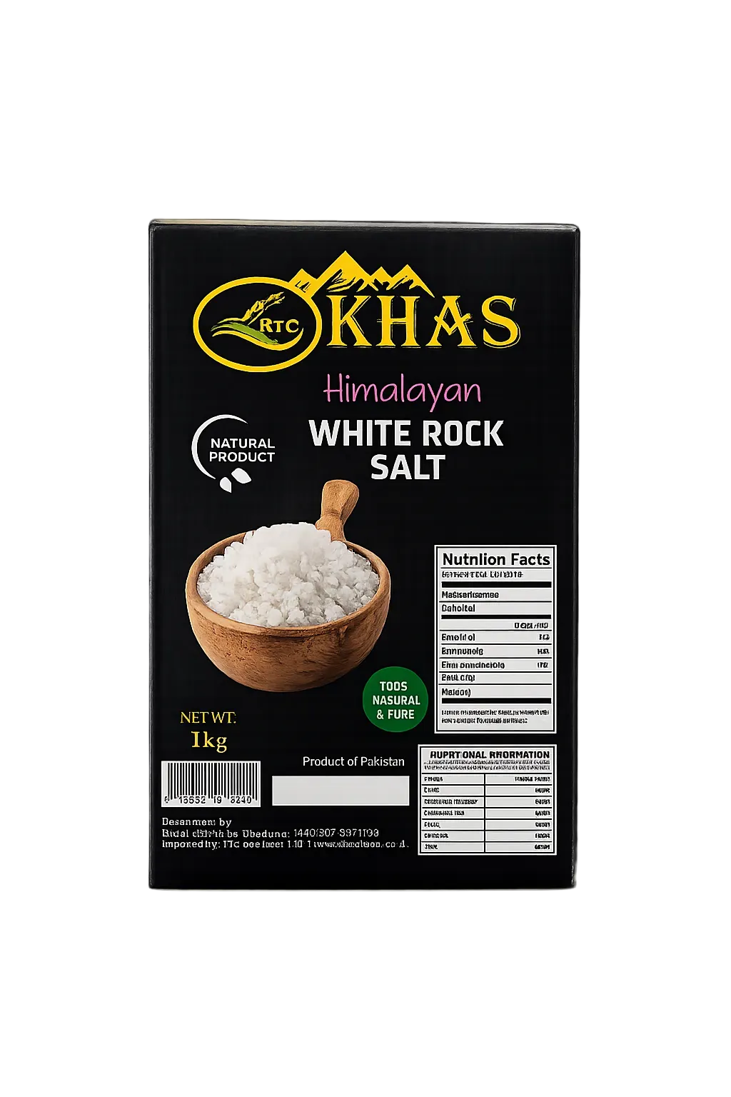 Himalayan White Rock Salt